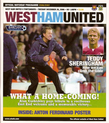 West Ham United FC v Portsmouth FC